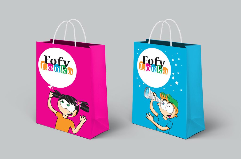 Fofy Louko – ilustrações para sacos