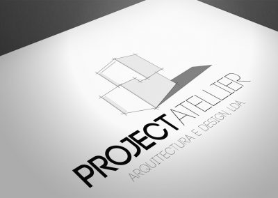 Projectatellier – logotipo para empresa de arquitectura