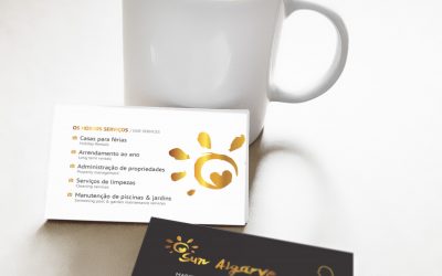 Sun Algarve – criação de cartões pessoais