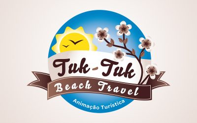 Tuk-Tuk Beach Travel – Criação de logotipo