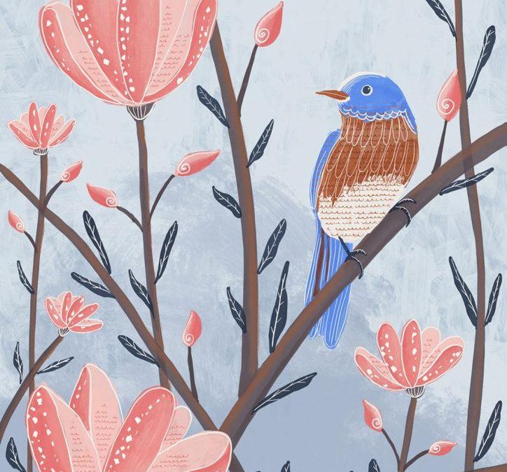 Bluebird ilustração