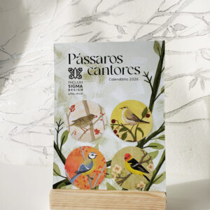 Loja 9 Calendário 2026 Pássaros cantores
